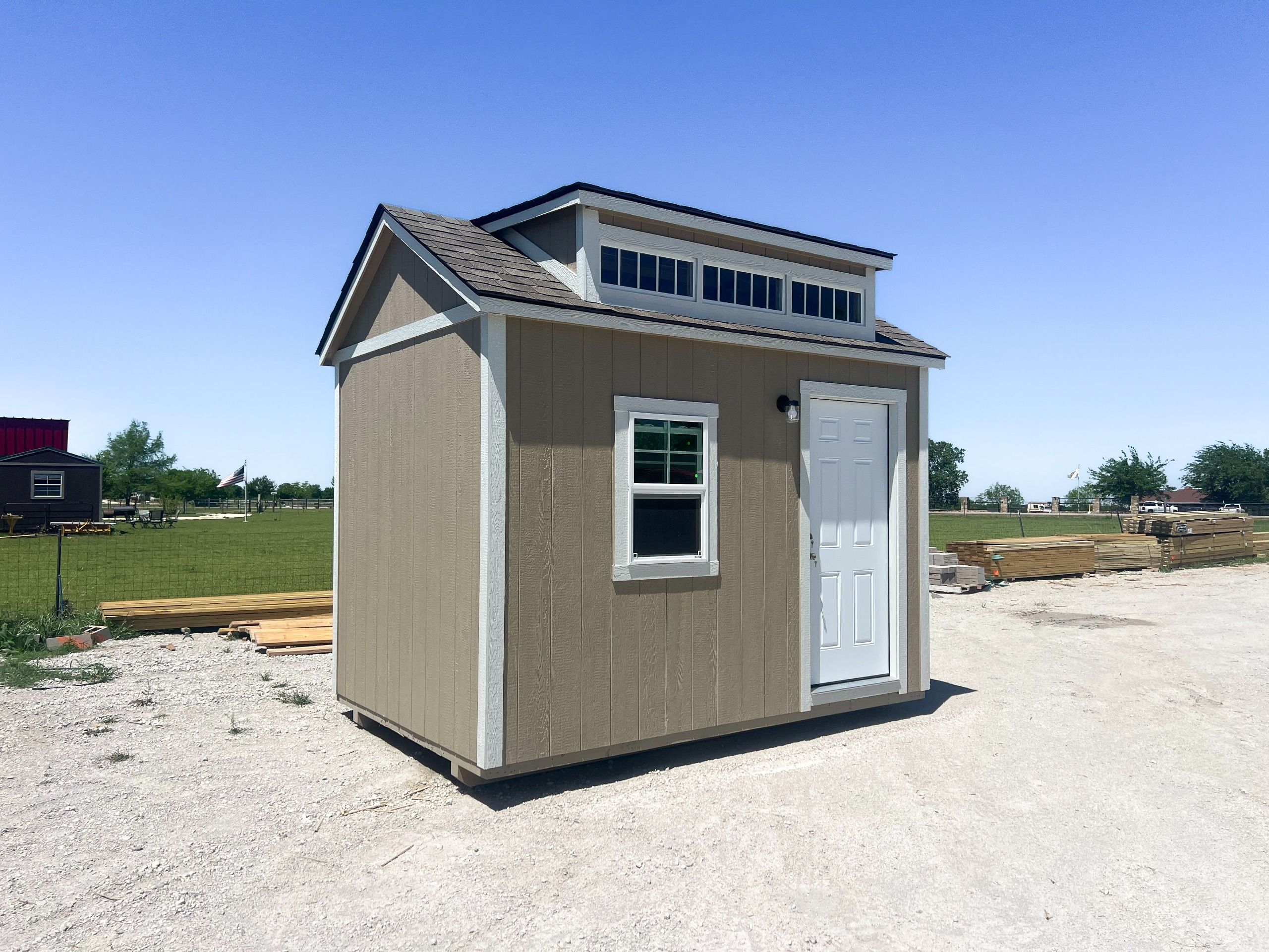 Interior view of the building
